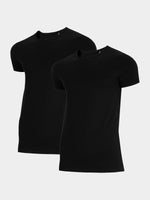 Tricou Bărbați Slim 4F – Set 2 Bucăți Bumbac