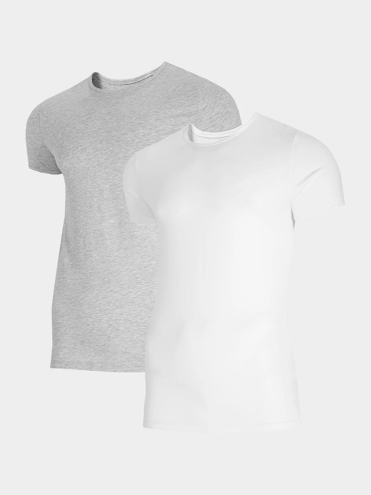 Tricou Bărbați Slim 4F – Set 2 Bucăți Bumbac