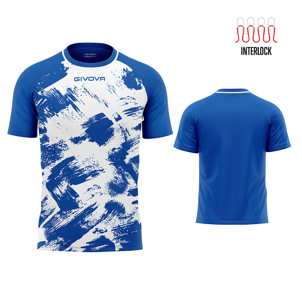 Tricou Fotbal GIVOVA Art Interlock Poliester Multicolor
