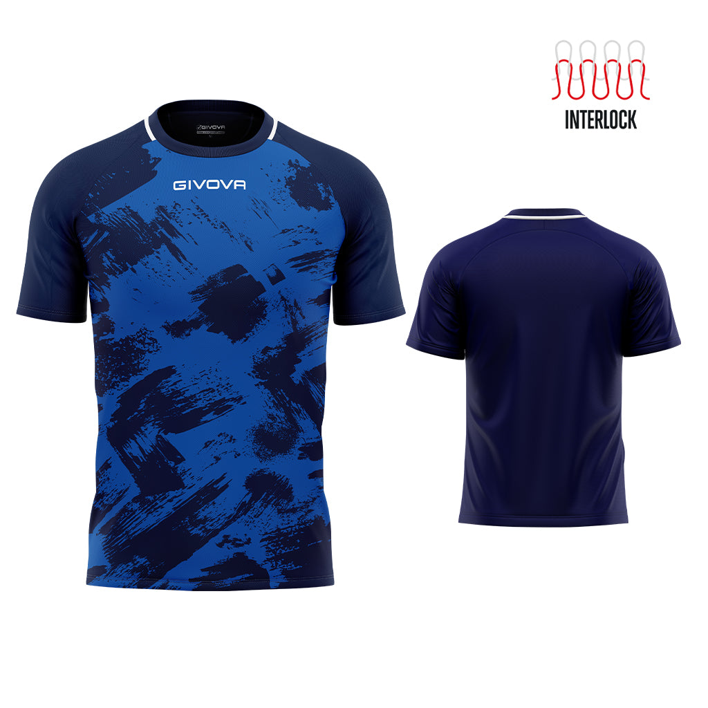 Tricou Fotbal GIVOVA Art Interlock Poliester Multicolor