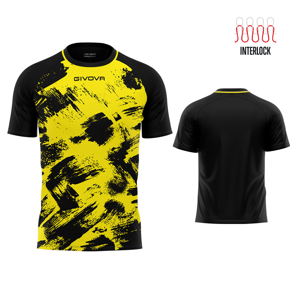 Tricou Fotbal GIVOVA Art Interlock Poliester Multicolor