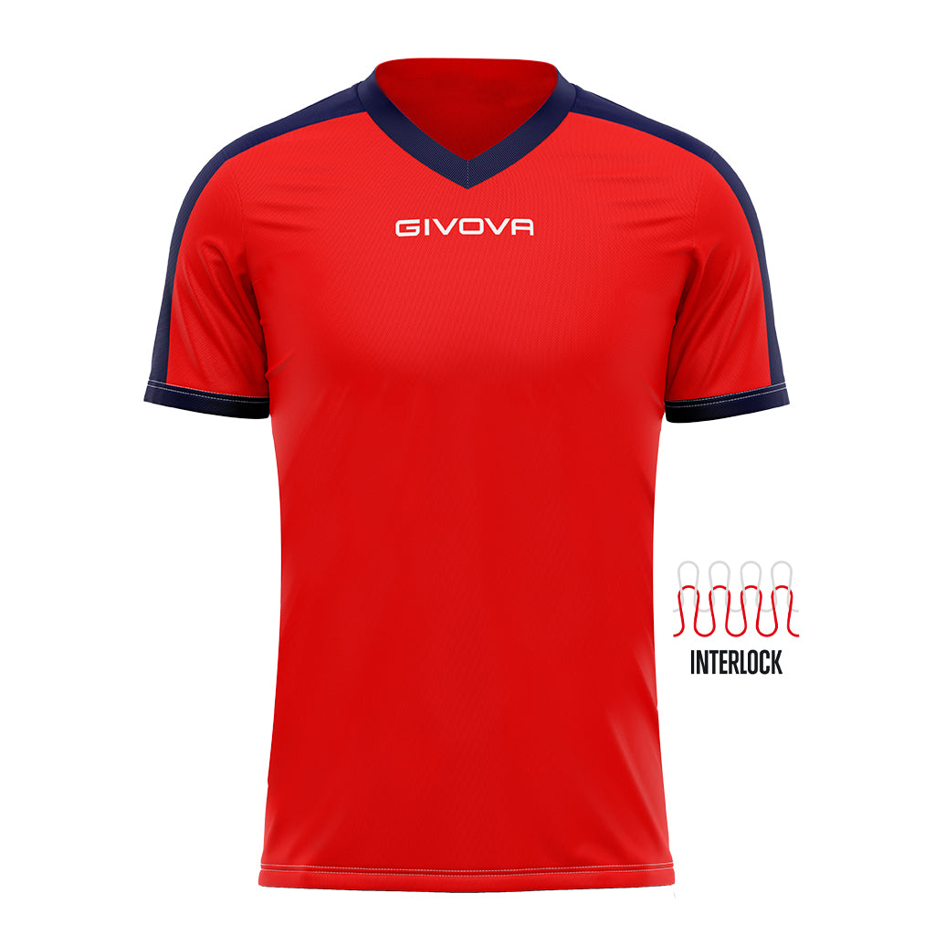 Tricou Fotbal Givova Revolution – Poliester Interlock
