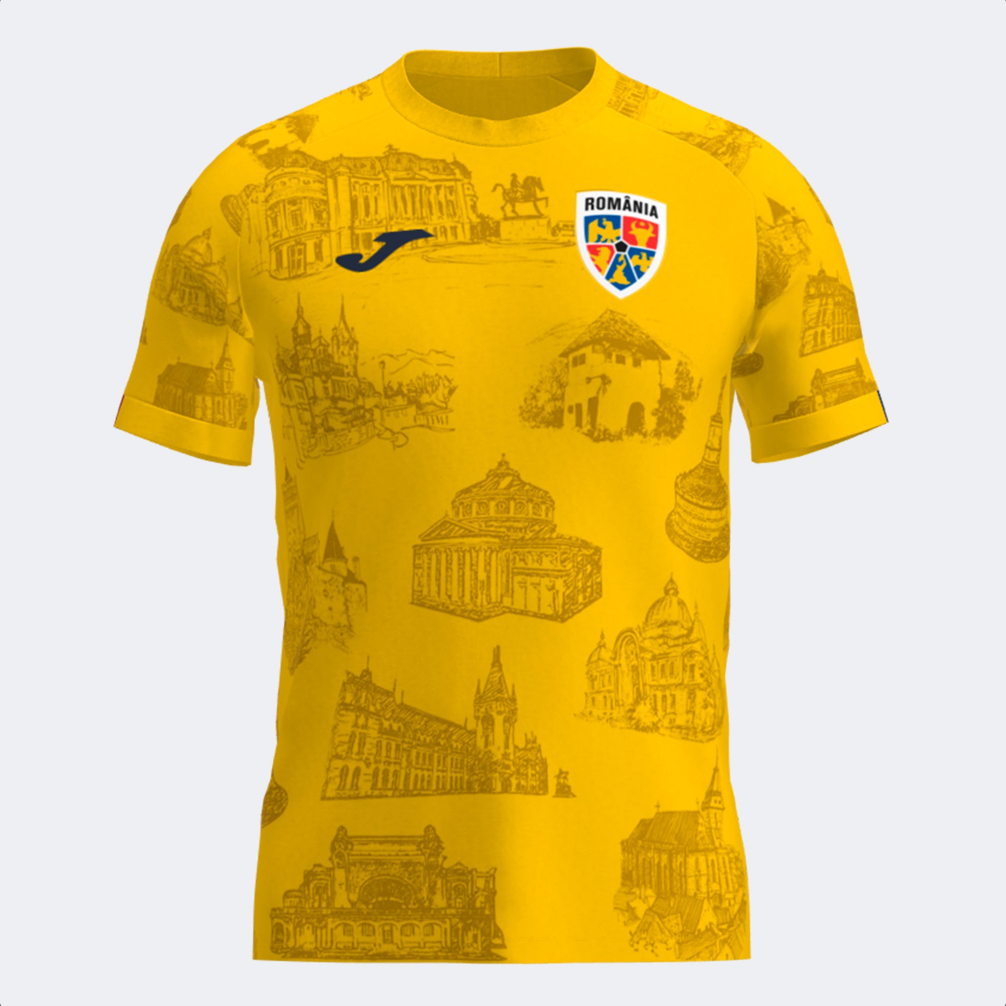 Tricou oficial de incalzire FRF Romania