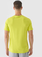 Tricou regular 4F cu imprimeu pentru barbati - verde
