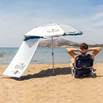 Umbrela Plaja Maui&Sons 190 cm UPF50+ cu Protectie Laterala Suplimentara