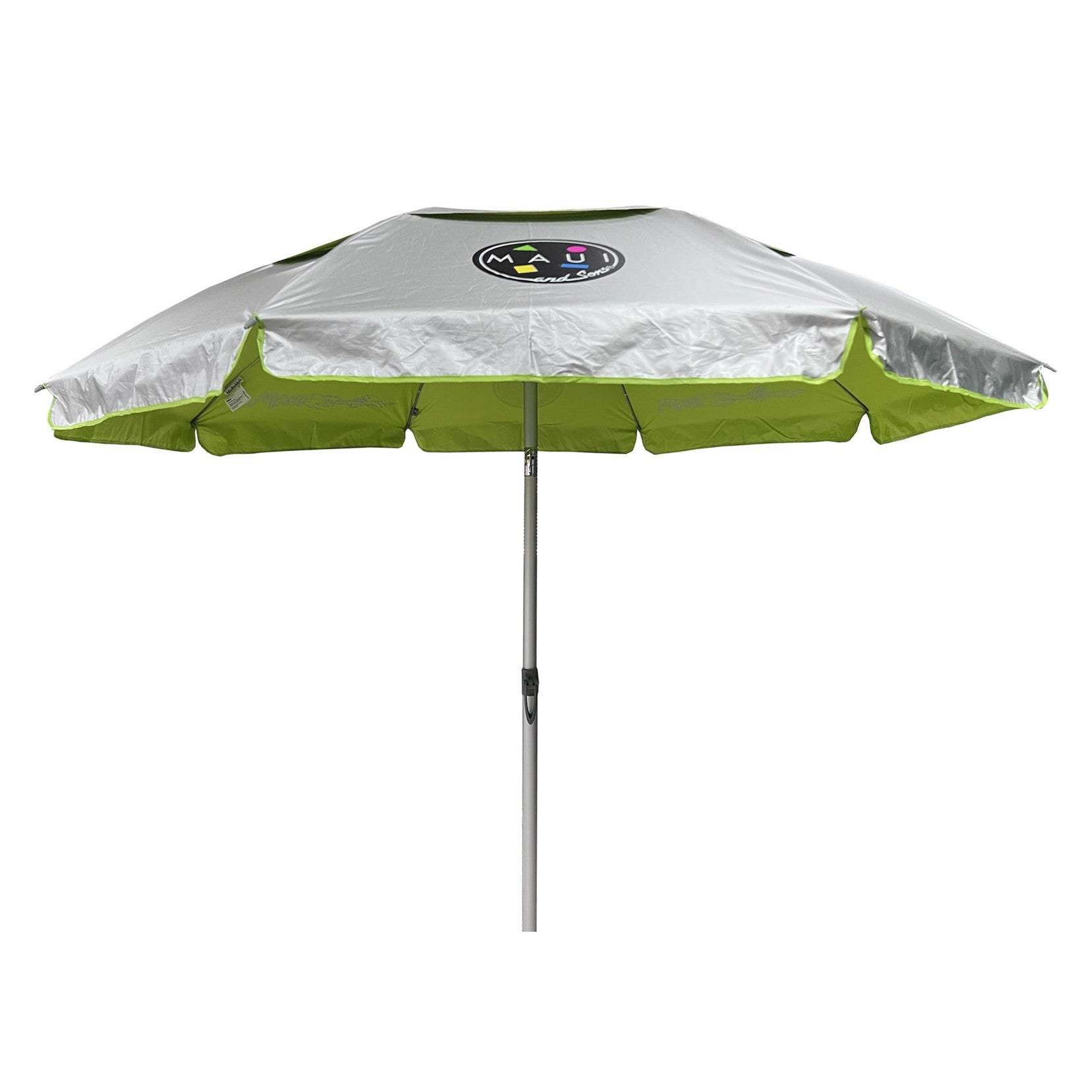 Umbrela plaja Maui&amp;Sons 190 cm, UltraLight, rabatabila, protectie UPF50+, husa transport, verde