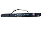 Umbrelă plajă Maui & Sons XL 210 cm, protecție UPF50+, husă inclusă