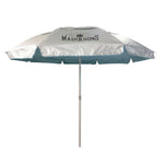 Umbrelă Plajă Maui & Sons XL 220 cm UPF50+ Rabatabilă Albastru Deschis
