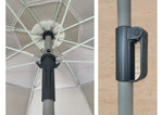 Umbrelă Plajă Solart 200cm UPF50+ Albastră