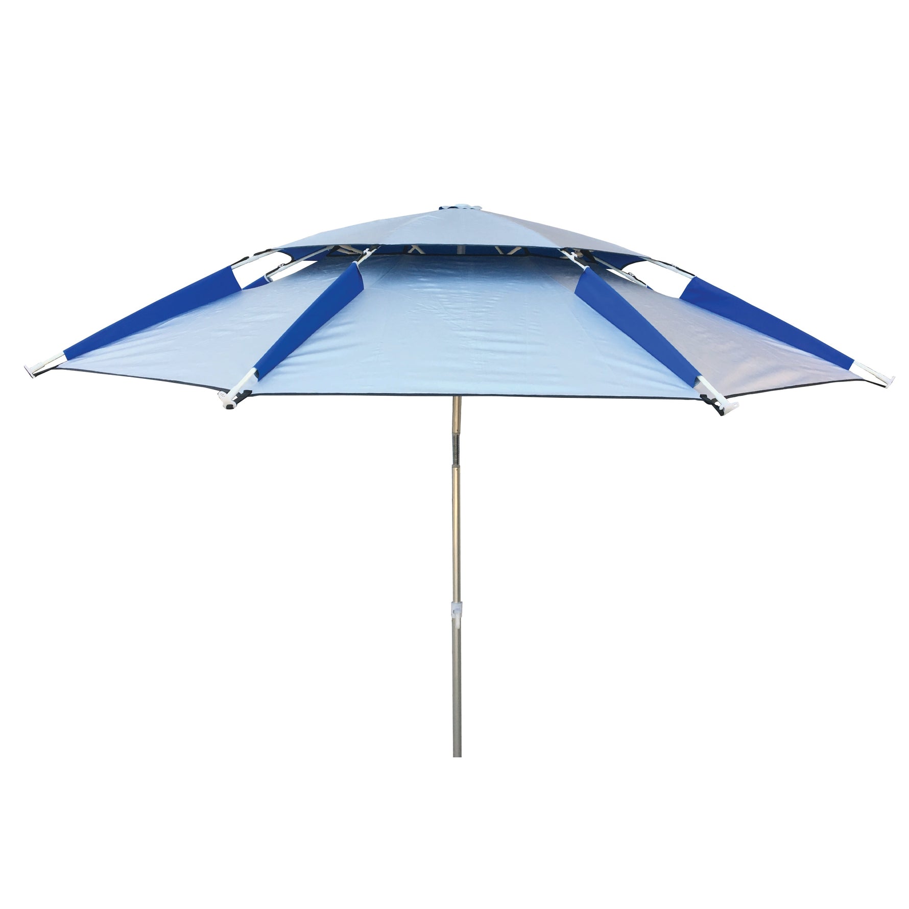 Umbrelă Plajă Solart 220 cm UPF50+ Basculare Husă Transport