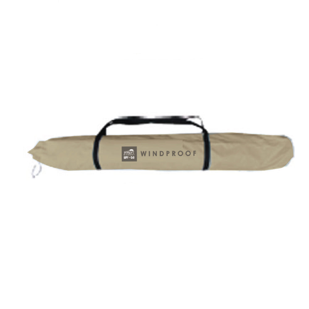 Umbrela Solart 240 cm, protectie solara UPF50+, bej