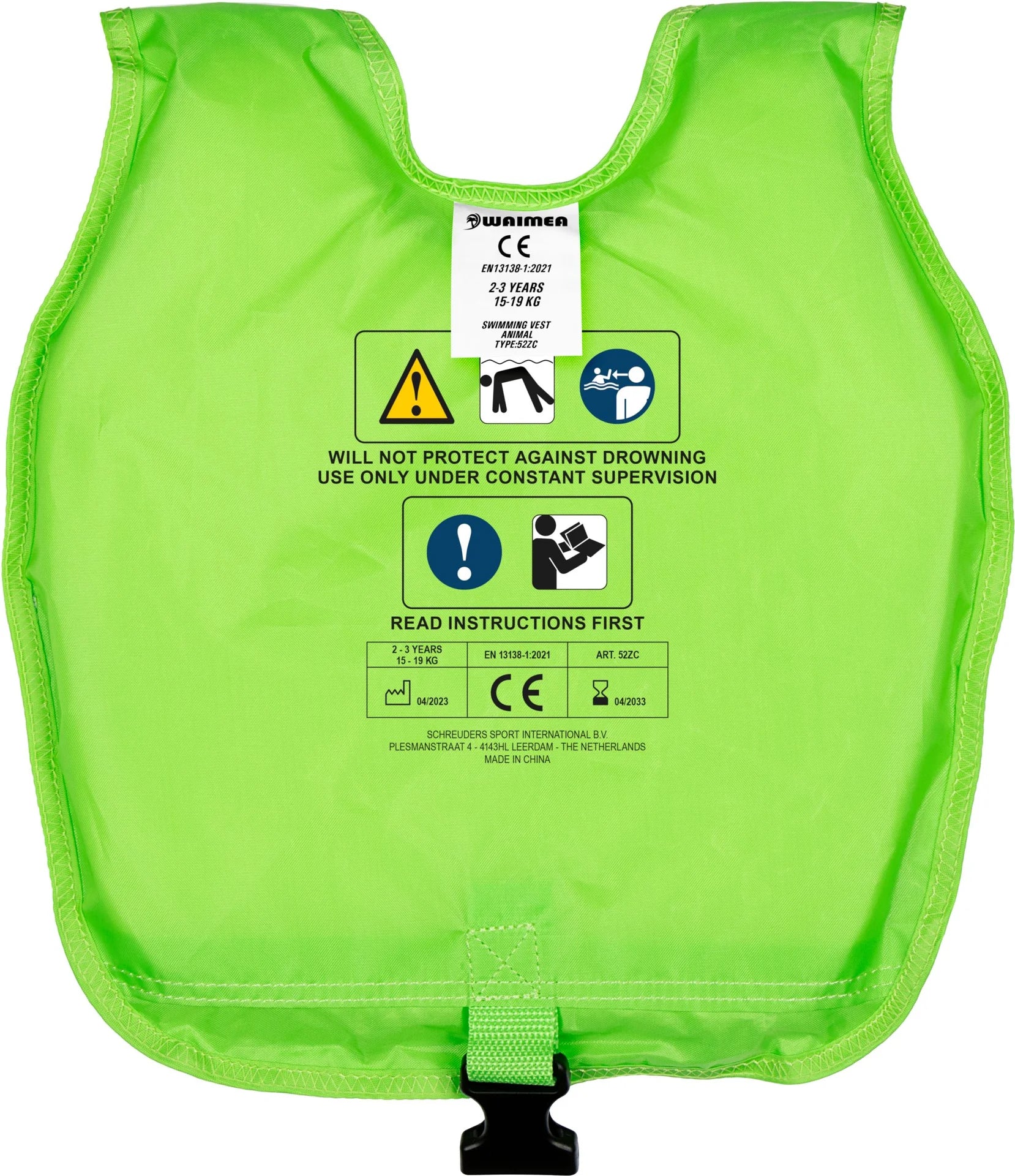 Vesta Inot Waimea Animal 2-3 ani, 15-19 kg
