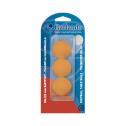 Set 3 mingi foosball Garlando Standard, Portocaliu