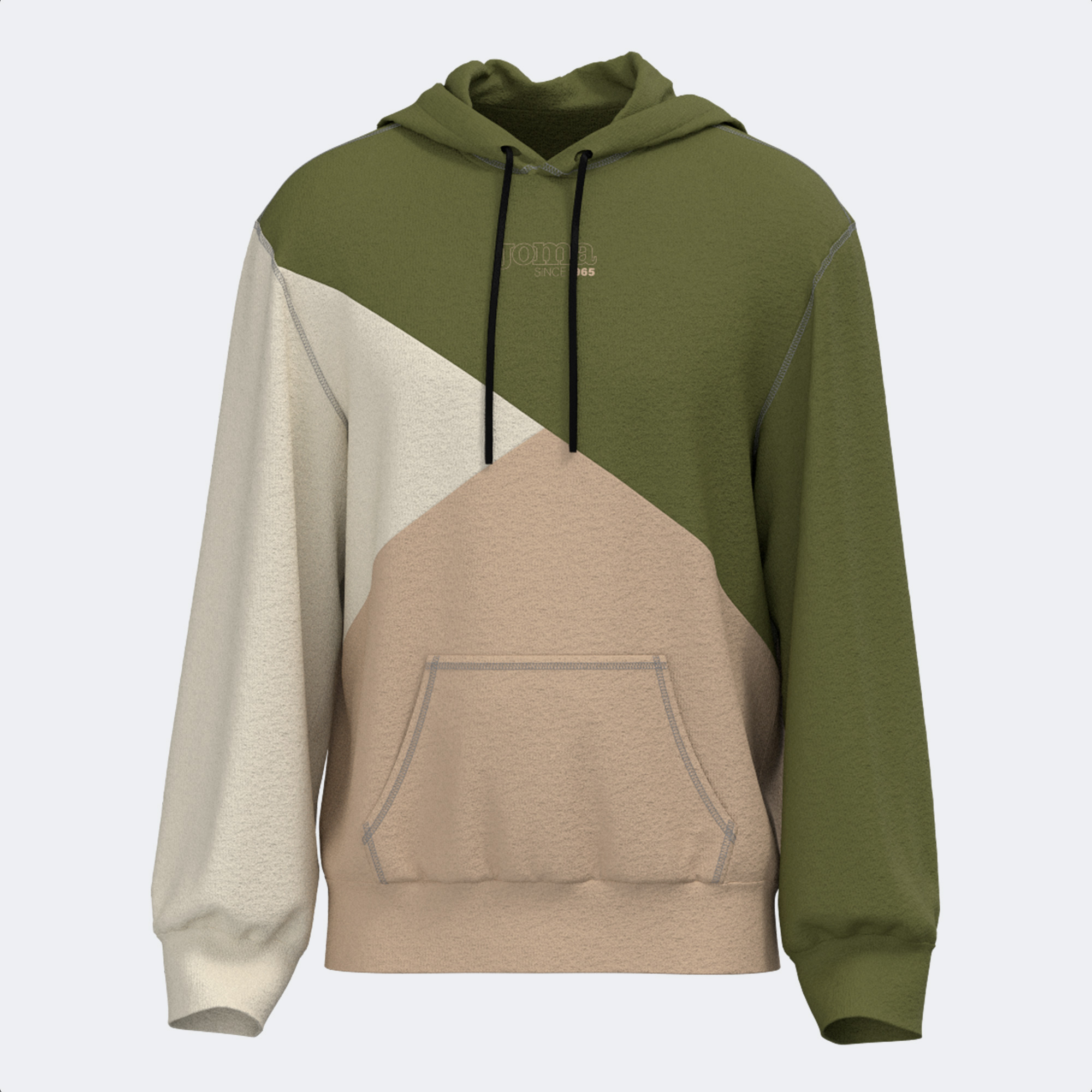 Hanorac Joma MIMETIC HOODIE GREEN