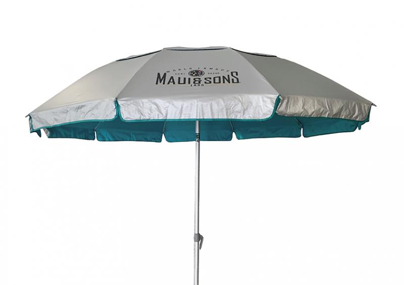 Umbrela plaja Maui & Sons XL 220 cm, Bleumarin