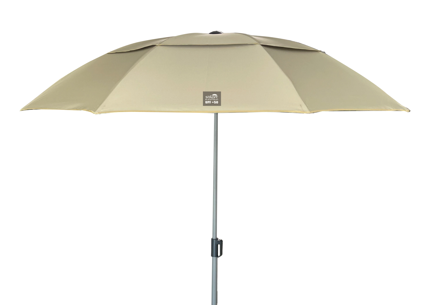 Umbrela plaja Solart 200 cm, protectie solara UPF50+, husa transport inclusa